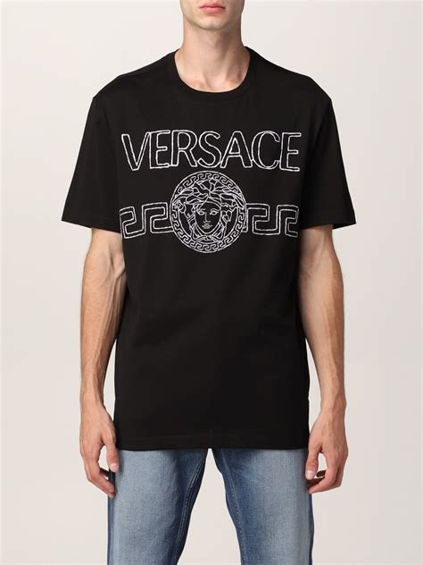 t shirt versace uomo logo vintage